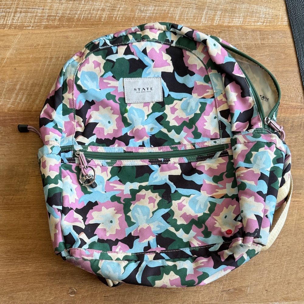 STATE Floral Camouflage Backpack